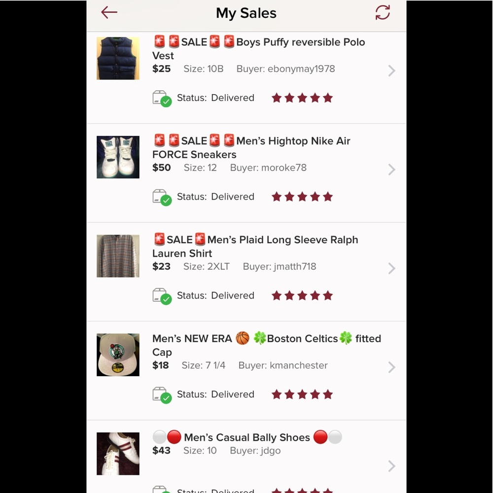 5 Star ⭐️ ⭐️⭐️⭐️⭐️ Seller